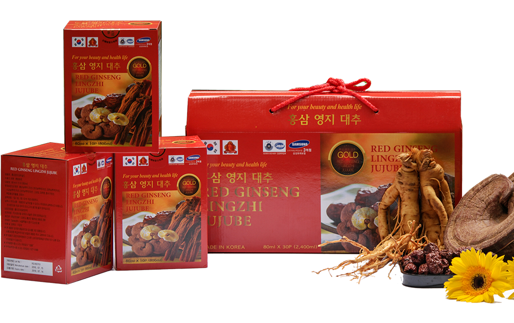 Tinh Chất Hông Sâm Linh Chi 30g Jujube + 30 Gói Đen Jujube